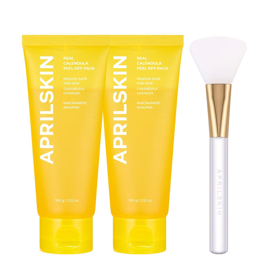 APRILSKIN Peel-Off Mask Duo and Jelly Brush Bundle
